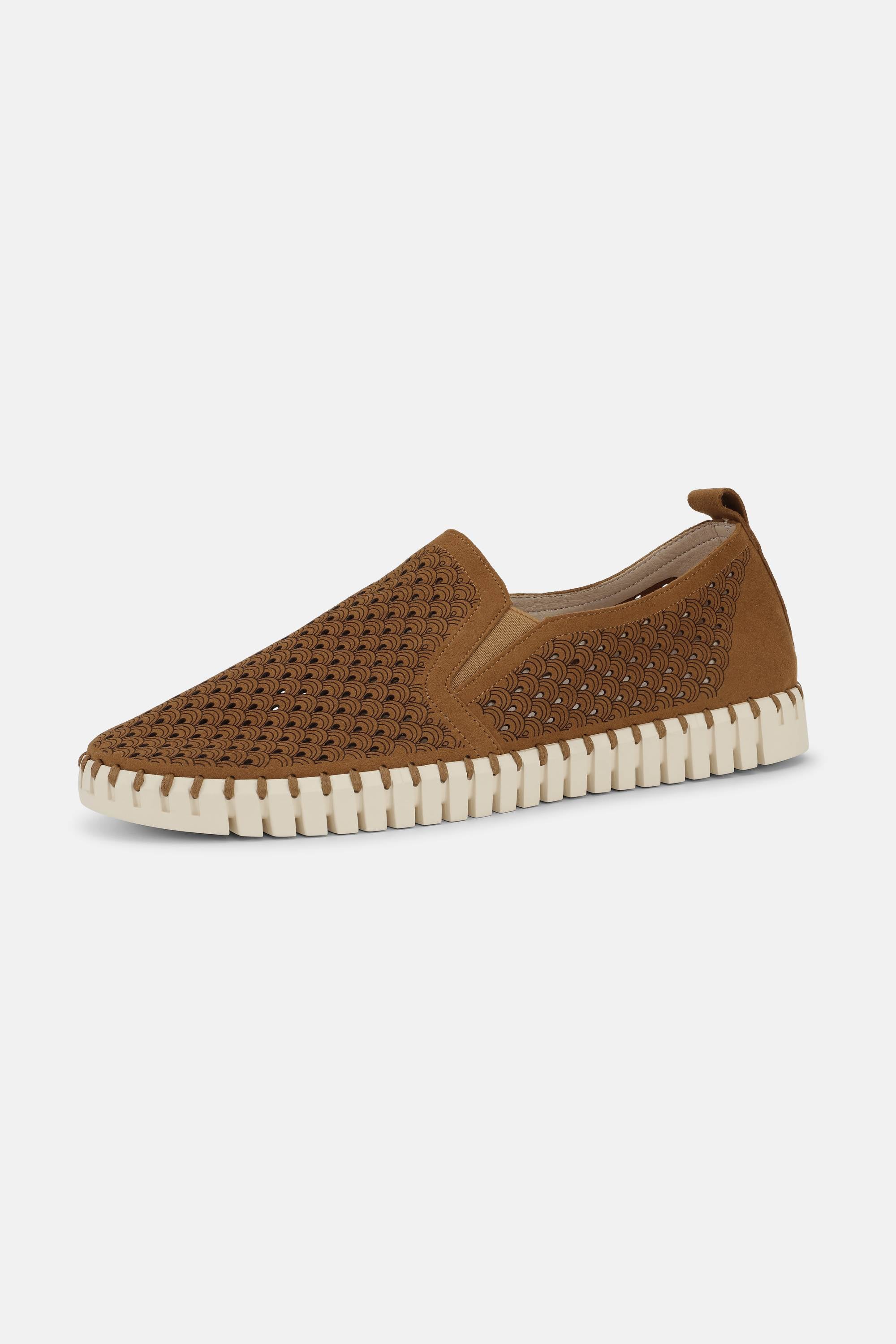 Bequeme Herrenschuhe - Cashew